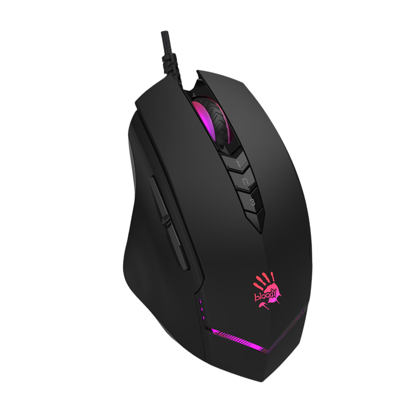 Bloody V8M Max Black RGB Animation Gaming Mouse USB