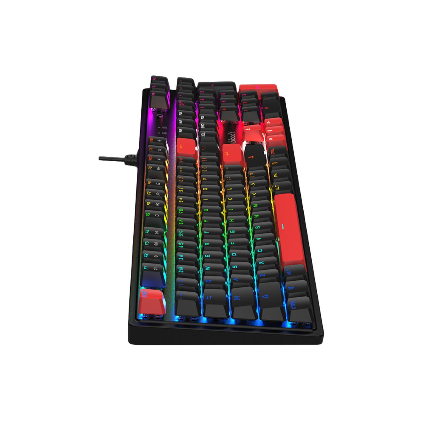 Bloody S520N Pudding Black Mechanical Switch Gaming Keyboard