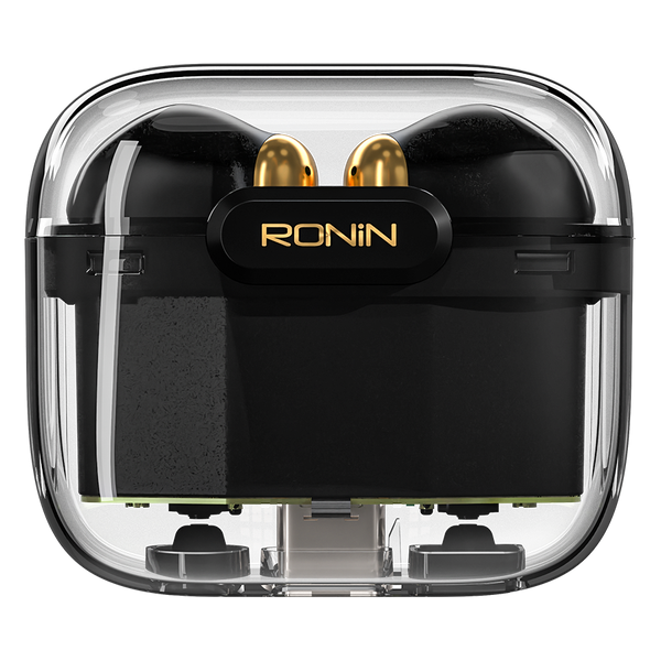 Ronin R-7070 Snap wireless earbuds with charging case