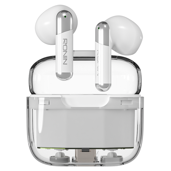 Ronin R-7070 Snap wireless earbuds with charging case
