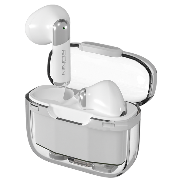 Ronin R-7070 Snap wireless earbuds with charging case