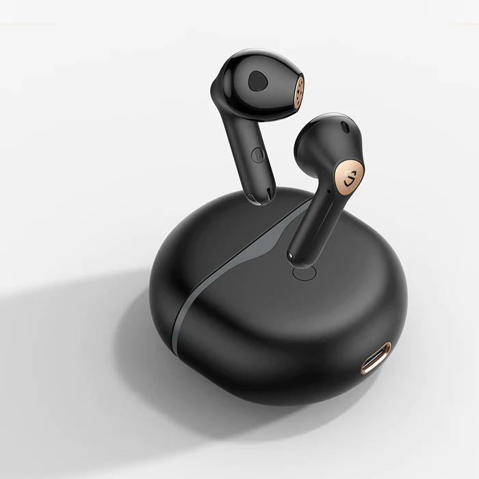 SoundPEATS Air4 Wireless Earbuds with ANC and ENC Calling Black
