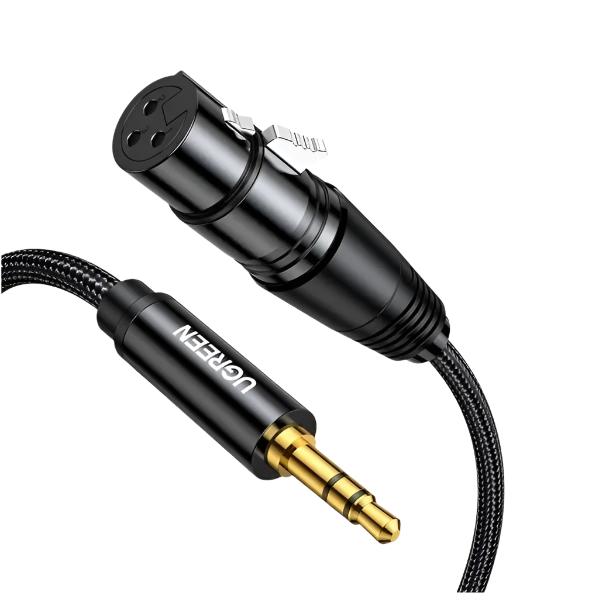 20244 UGREEN 3.5mm Three-Pole Male to XLR Female Audio Cable 2m