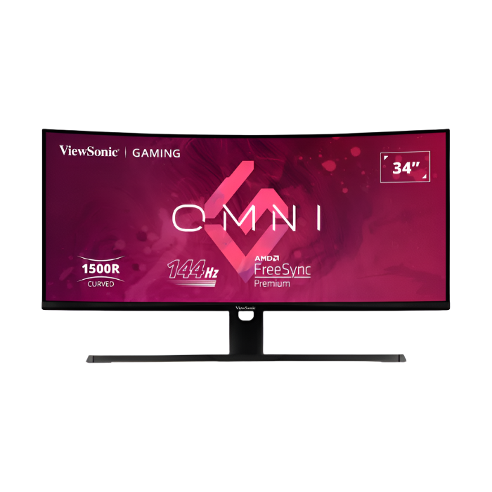 ViewSonic VX3418-2KPC 34â€ 144Hz Ultrawide Curved UWQHD Gaming Monitor