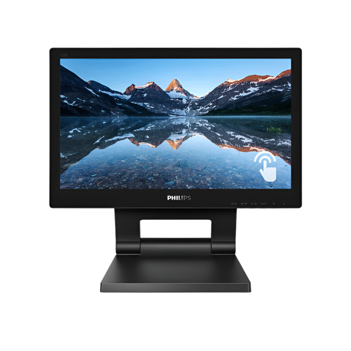 PHILIPS 162B9T 16â€³ Smooth 10-Point Touch Screen ,4 ms, 60 Hz, LED Monitor
