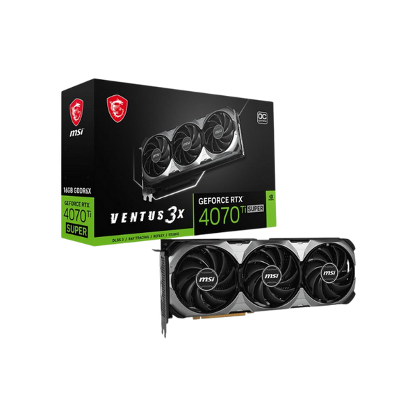 MSI GeForce RTX 4070 Ti SUPER 16G VENTUS 3X OC