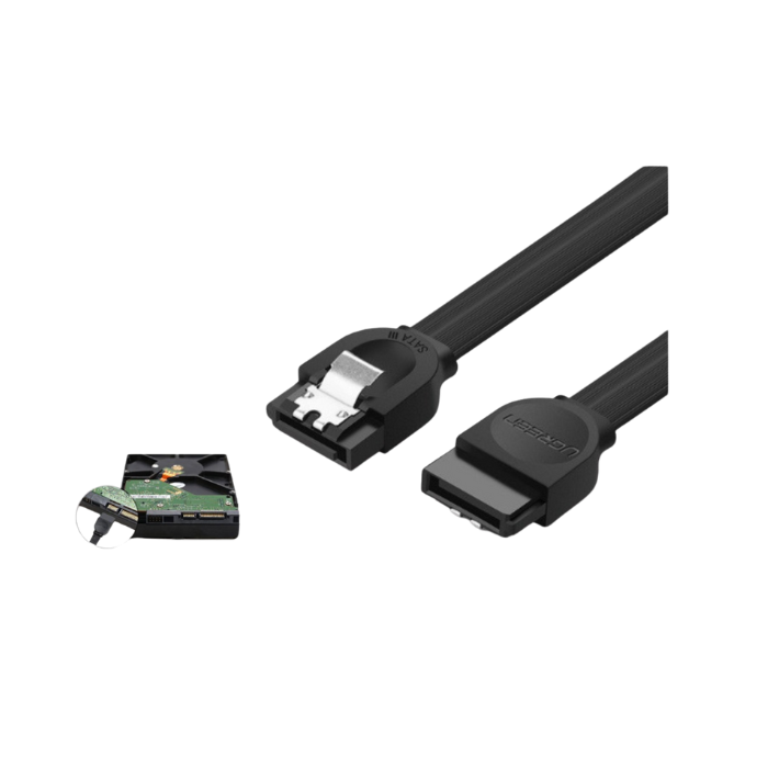 30796 SATA 3.0 Data Cable 0.5M | High-Speed HDD/SSD Connector