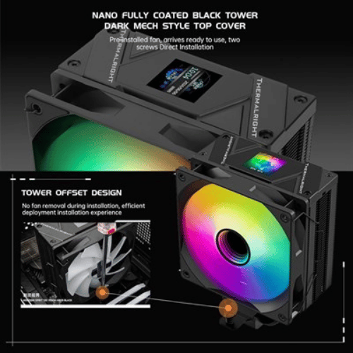 Thermalright Assassin Spirit 120 Vision Black ARGB pic 3