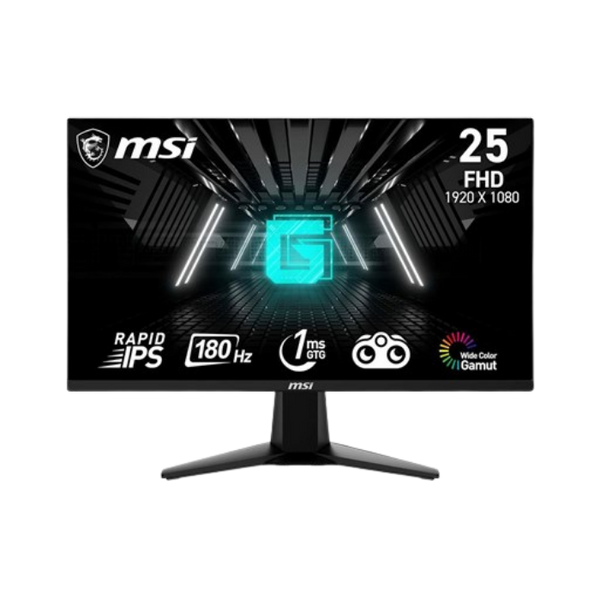MSI MAG G255F (IPS Panel, Res: 1920x1080, 180Hz, 1ms GTG, AMD free Sync)