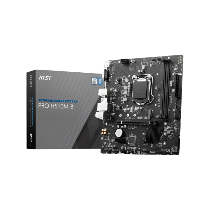 MSI PRO H610M-S D4 Motherboard | LGA 1700 | DDR4 | PCIe 4.0