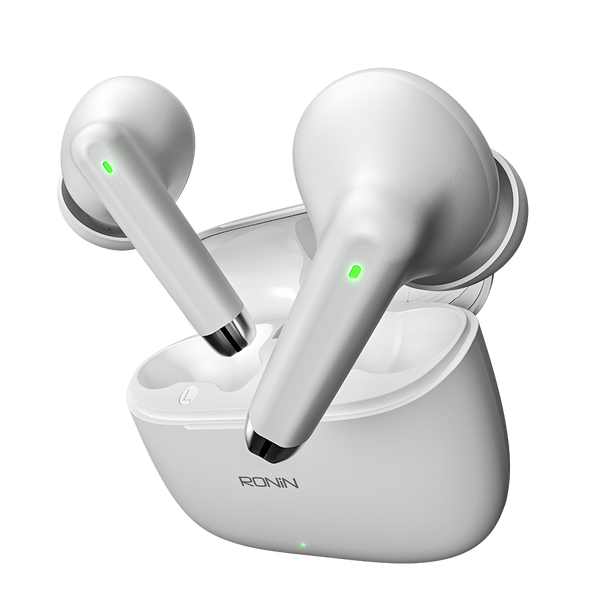 Ronin R-740 wireless earbuds immersive sound quality