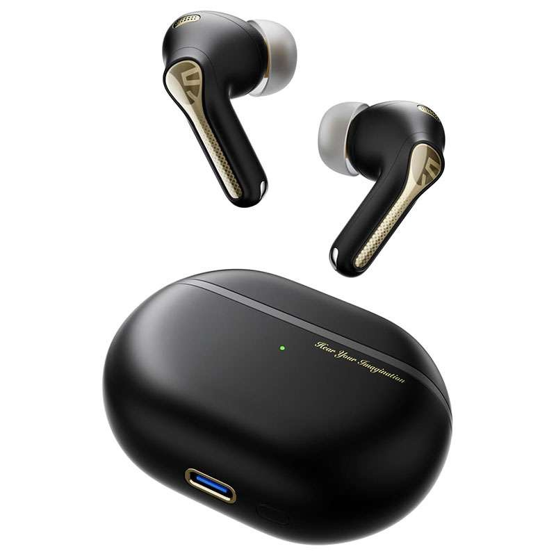 SoundPEATS Capsule 3 Pro+ ANC Wireless Earbuds Black