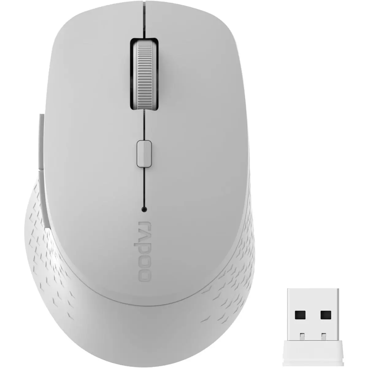 Rapoo M300 Silent Wireless Mouse Light Grey