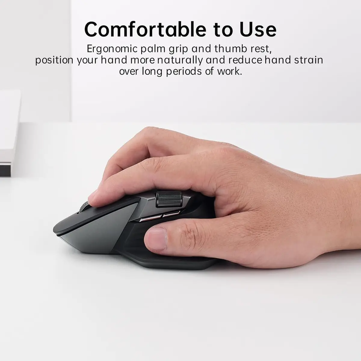RAPOO MT760L Multi-mode Wireless Mouse  Light Black