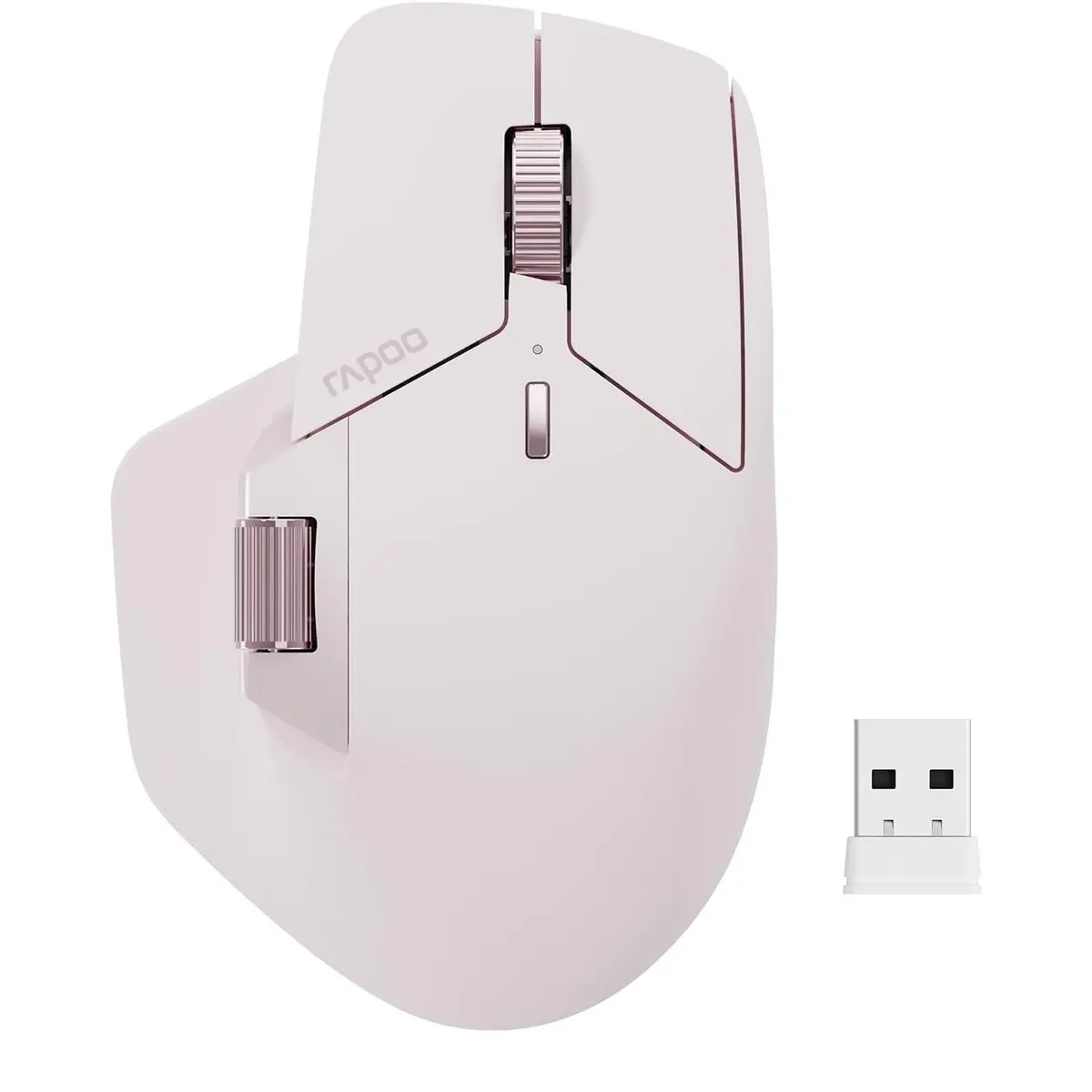 RAPOO MT760L Multi-mode Wireless Mouse  Pink