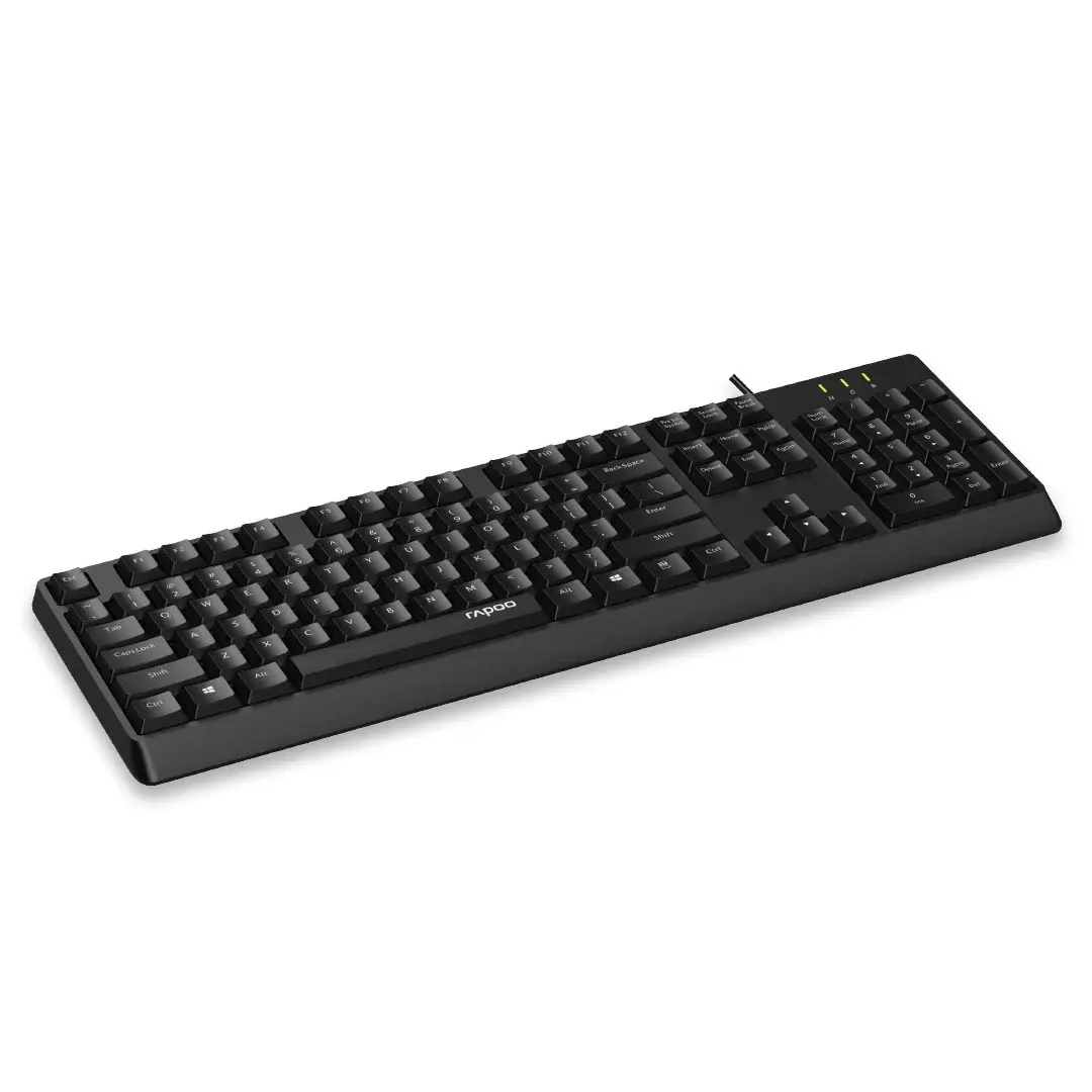RAPOO NK1900 Wired Keyboard  US_Black