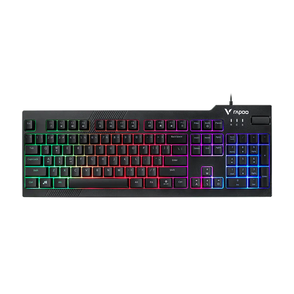 Rapoo V50S RGB Backlit Gaming Keyboard - Black