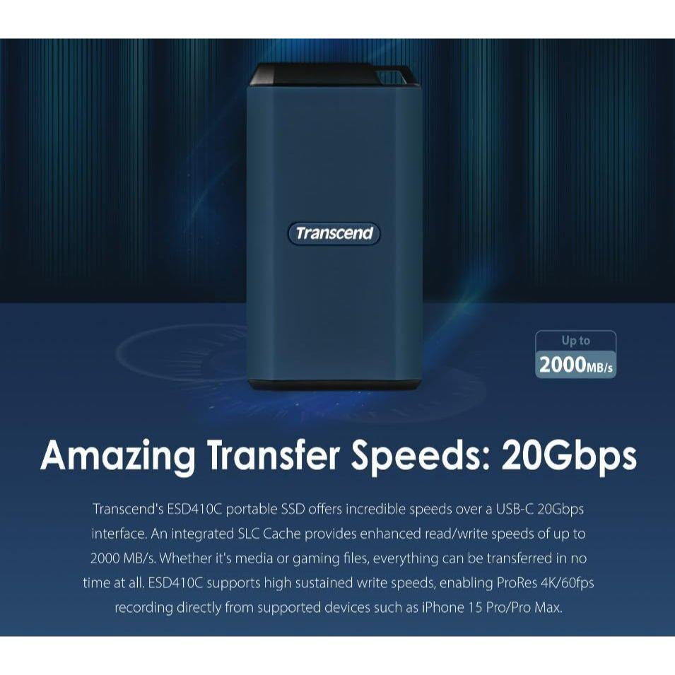 Transcend ESD410C 1TB Portable SSD