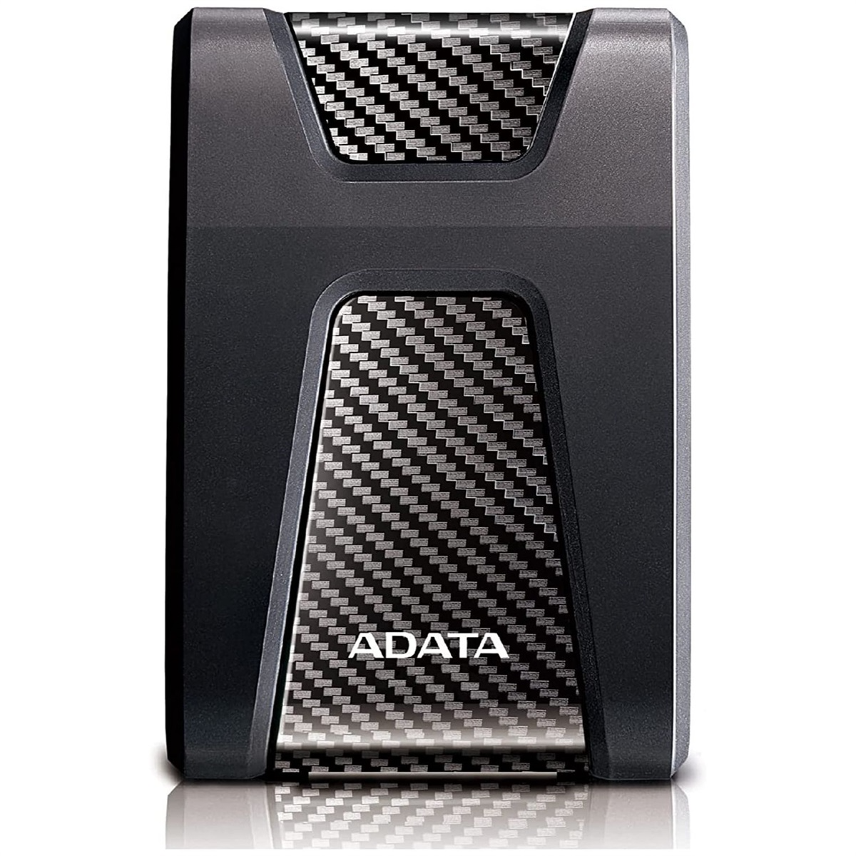 Adata HD650 1TB external hard drive with shock-resistant casing and USB 3.2 connectivity